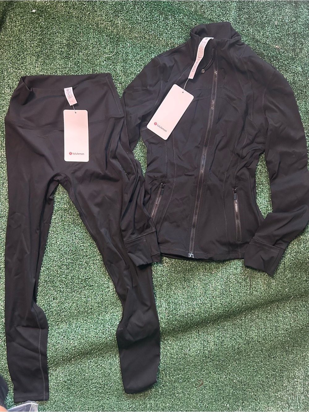 lululemon athletica Black Utility Zip Jacket